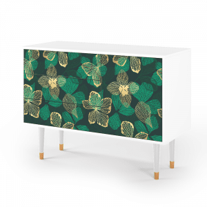 Sideboard - STORYZ - S3 Green Flower - White