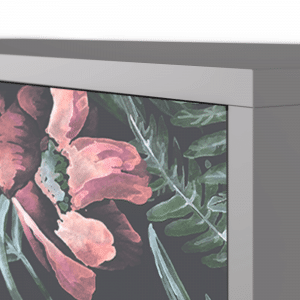 Sideboard - STORYZ - S3 Dark Peonies - Grey