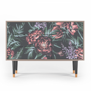 Sideboard - STORYZ - S3 Dark Peonies - Latte