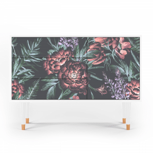 Sideboard - STORYZ - S3 Dark Peonies - White