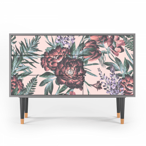 Sideboard - STORYZ - S3 Peach Peonies - Grey