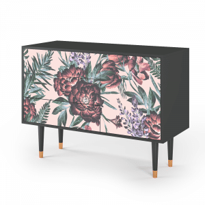Sideboard - STORYZ - S3 Peach Peonies - Antracite