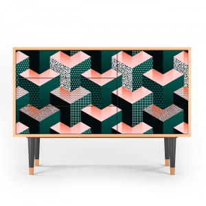 Sideboard - STORYZ - S3 Geometric Madness - Walnut