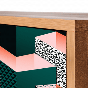 Sideboard - STORYZ - S3 Geometric Madness - Walnut