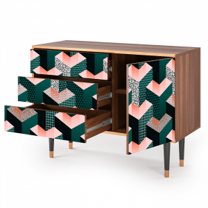 Sideboard - STORYZ - S3 Geometric Madness - Walnut