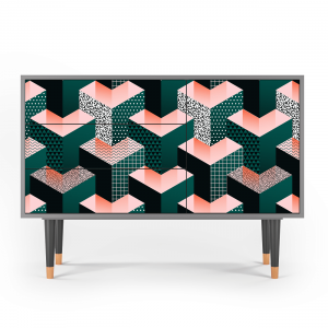 Sideboard - STORYZ - S3 Geometric Madness - Grey