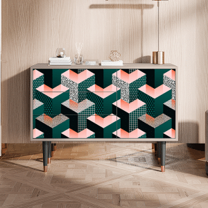 Sideboard - STORYZ - S3 Geometric Madness - Latte