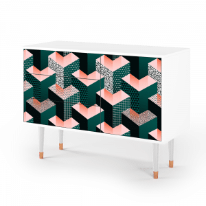 Sideboard - STORYZ - S3 Geometric Madness - White