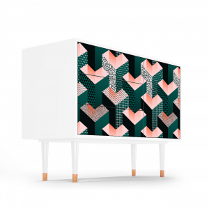 Sideboard - STORYZ - S3 Geometric Madness - White