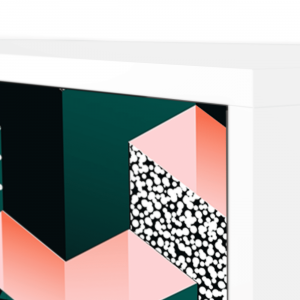 Sideboard - STORYZ - S3 Geometric Madness - White