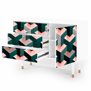 Sideboard - STORYZ - S3 Geometric Madness - White