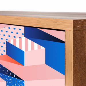 Sideboard - STORYZ - S3 Pinky Squares - Walnut