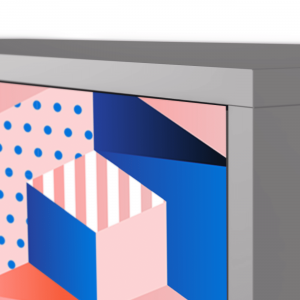 Sideboard - STORYZ - S3 Pinky Squares - Grey