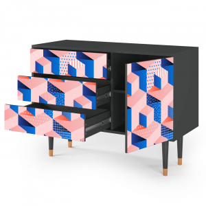 Sideboard - STORYZ - S3 Pinky Squares - Antracite