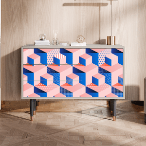 Sideboard - STORYZ - S3 Pinky Squares - Sand