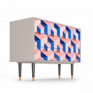 Sideboard - STORYZ - S3 Pinky Squares - Sand