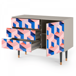 Sideboard - STORYZ - S3 Pinky Squares - Sand