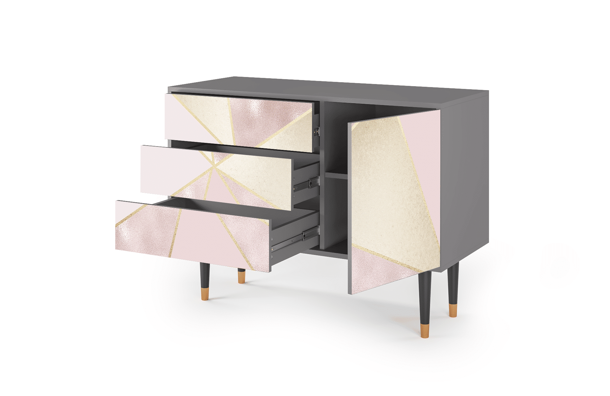 Sideboard – STORYZ – S3 Cosmopolitan Diva – Grey Sideboard - STORYZ - S3 Cosmopolitan Diva - Grey