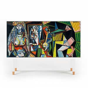 Sideboard - STORYZ - S3 Abstract Expressionism - White