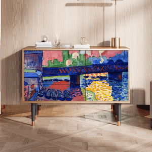 Sideboard - STORYZ - S3 Charing Cross Bridge - Walnut