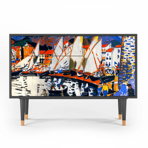 Sideboard - STORYZ - S3 Le Séchage des voiles  - Antracite