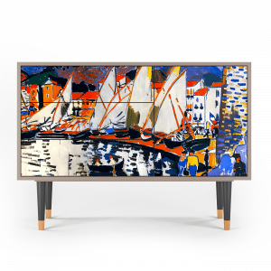 Sideboard - STORYZ - S3 Le Séchage des voiles  - Latte