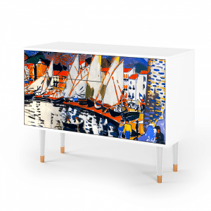 Sideboard - STORYZ - S3 Le Séchage des voiles  - White