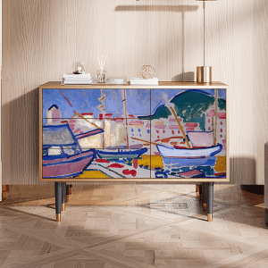 Sideboard - STORYZ - S3 The Port of Collioure
 - Walnut