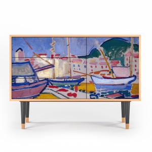 Sideboard - STORYZ - S3 The Port of Collioure
 - Walnut