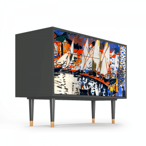 Sideboard - STORYZ - S3 The Port of Collioure
 - Antracite