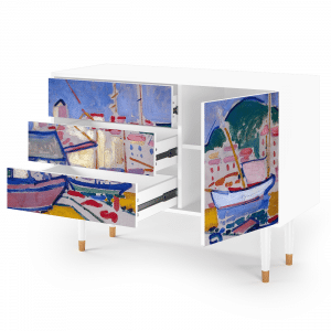 Sideboard - STORYZ - S3 The Port of Collioure
 - White