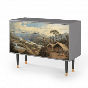 Sideboard - STORYZ - S3 View Across the Plains  - Grey