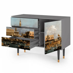 Sideboard - STORYZ - S3 View Across the Plains  - Grey