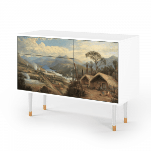 Sideboard - STORYZ - S3 View Across the Plains  - White