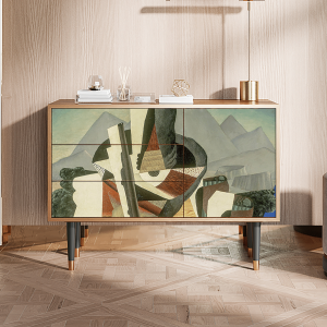 Sideboard - STORYZ - S3 The Cubist Paintings  - Walnut