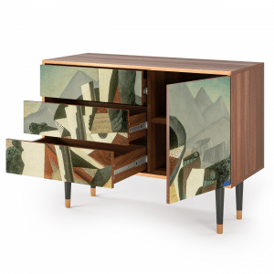 Sideboard - STORYZ - S3 The Cubist Paintings  - Walnut