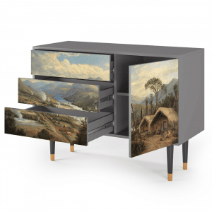 Sideboard - STORYZ - S3 The Cubist Paintings  - Grey