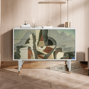 Sideboard - STORYZ - S3 The Cubist Paintings  - White