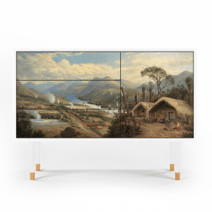 Sideboard - STORYZ - S3 The Cubist Paintings  - White