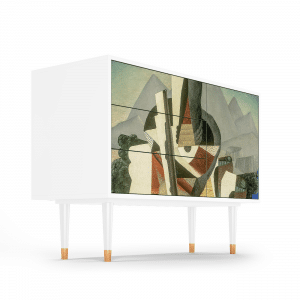 Sideboard - STORYZ - S3 The Cubist Paintings  - White