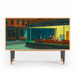 Sideboard - STORYZ - S3 Nighthawks by Hopper - Walnut