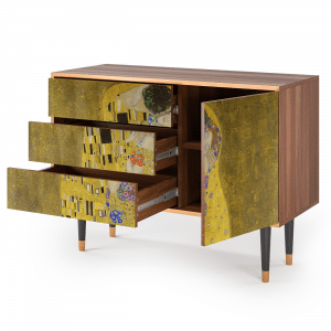 Sideboard - STORYZ - S3 The Kiss by Klimt  - Walnut