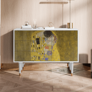 Sideboard - STORYZ - S3 The Kiss by Klimt  - White