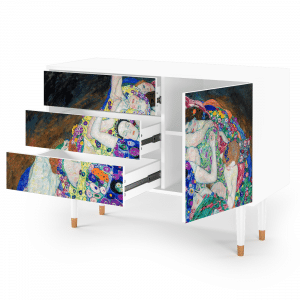 Sideboard - STORYZ - S3 The Maiden by Klimt - White
