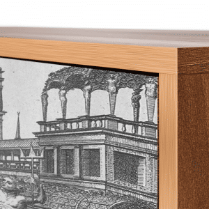 Sideboard - STORYZ - S3 View of the Piazza - Walnut