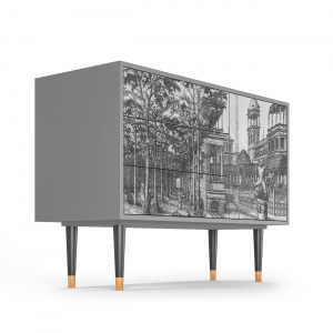 Sideboard - STORYZ - S3 View of the Piazza - Grey
