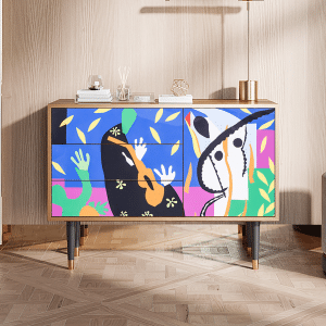 Sideboard - STORYZ - S3 La Tristesse du Roi - Walnut