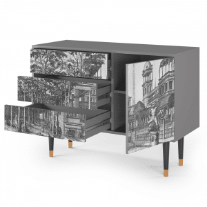 Sideboard - STORYZ - S3 La Tristesse du Roi - Grey