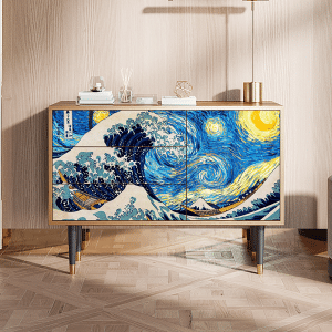 Sideboard - STORYZ - S3 Great Wave - Walnut
