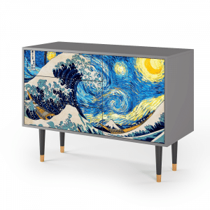Sideboard - STORYZ - S3 Great Wave - Grey